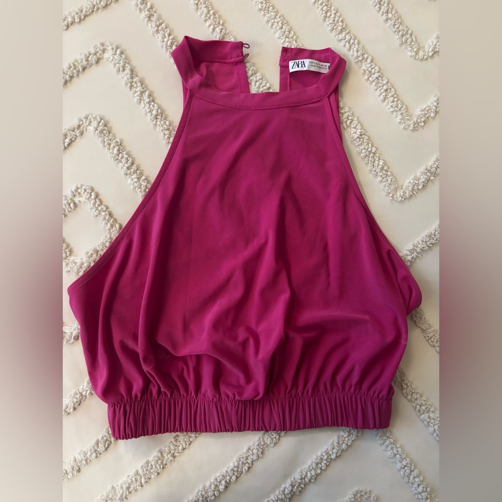 Zara pink top